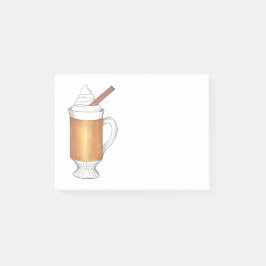 Notas Post-it® Navidades de bebidas alcohólicas de ron caliente