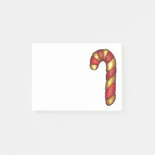 Notas Post-it® Navidades de Candy Cane Cocina del Azúcar Vacacion