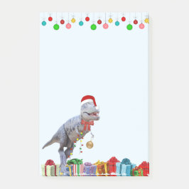 Notas Post-it® Navidades de dinosaurios