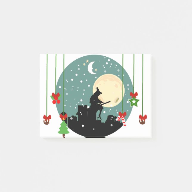 Notas Post-it® navidades de la epifanía befana (Anverso)