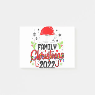 Notas Post-it® Navidades familiares 2022 Compitiendo con la diver