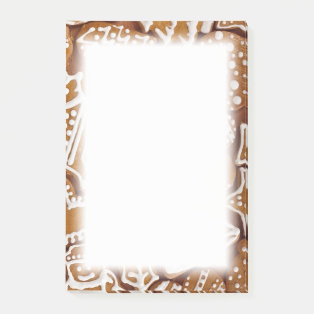 Notas Post-it® Navidades Gingerbread Holiday Cookies (Anverso)