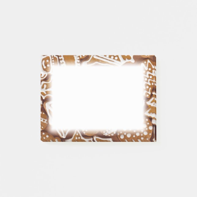 Notas Post-it® Navidades Gingerbread Holiday Cookies (Anverso)