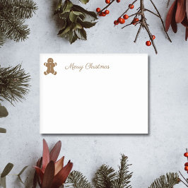 Notas Post-it® Navidades Gingerbread Man
