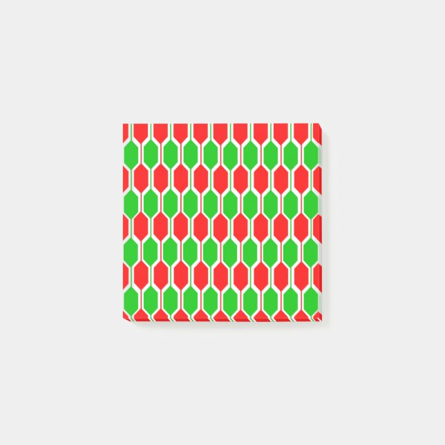 Notas Post-it® Navidades Hexagons (Anverso)