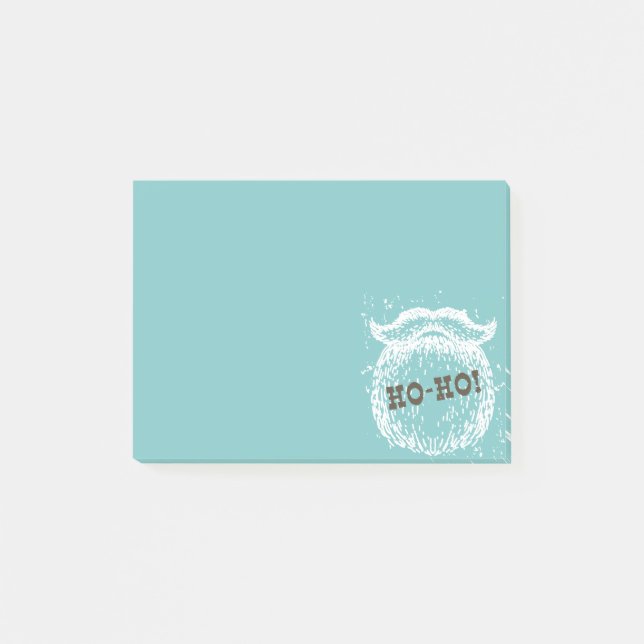 Notas Post-it® Navidades Ho-Ho Holiday Santa Noel (Anverso)