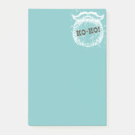 Notas Post-it® Navidades Ho-Ho Holiday Santa Noel