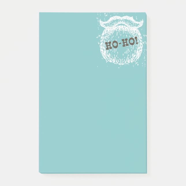 Notas Post-it® Navidades Ho-Ho Holiday Santa Noel (Anverso)