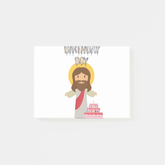 Notas Post-it® navidades jesus (Anverso)