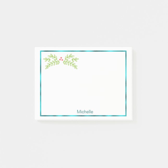 Notas Post-it® Navidades mágicos Mistletoe ID441 (Anverso)