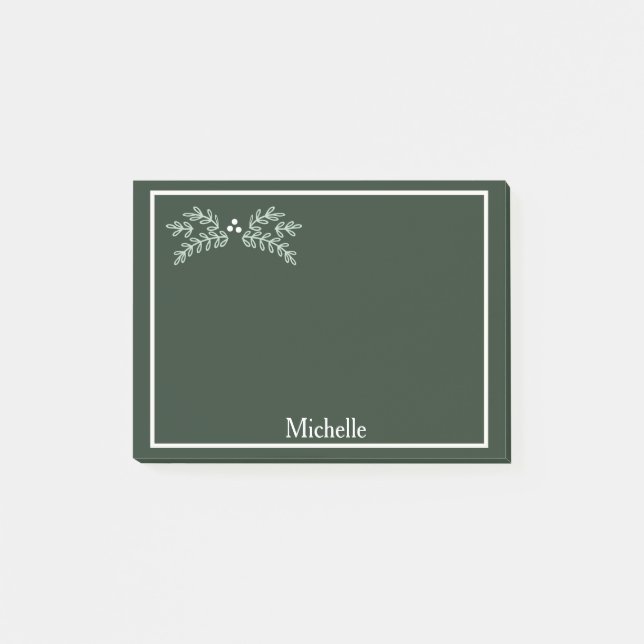 Notas Post-it® Navidades mágicos Mistletoe ID441 (Anverso)