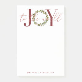 Notas Post-it® Navidades modernos disfrutan la guerra mundial