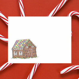 Notas Post-it® Navidades Navidad Gingerbread House Holiday Candy