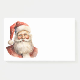 Notas Post-it® Navidades Retro Santa Claus