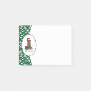 Notas Post-it® Navidades Santa Chocolate Labrador Recupera curios