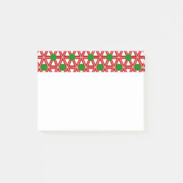 Notas Post-it® Navidades Triangle Quilt