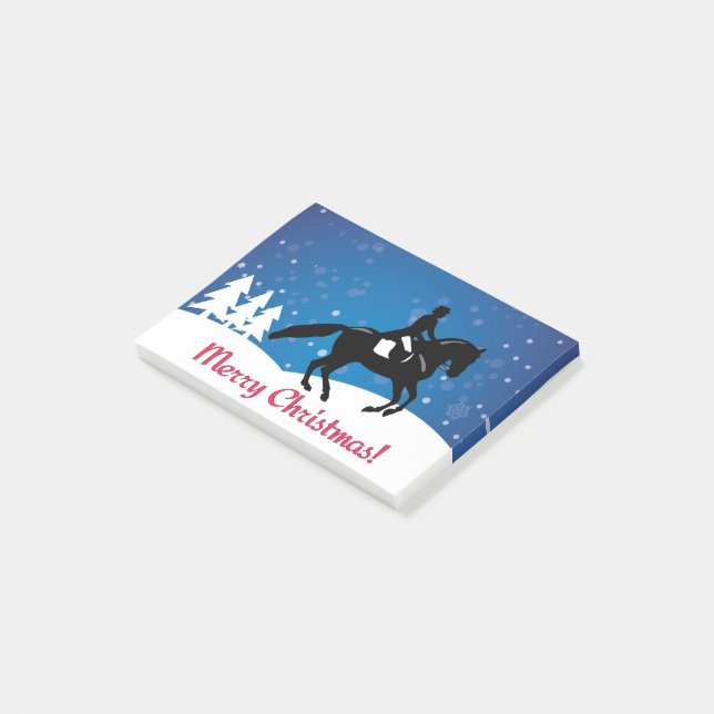 Notas Post-it® Navidades Vestidos de Caballo Invierno (En perspectiva)