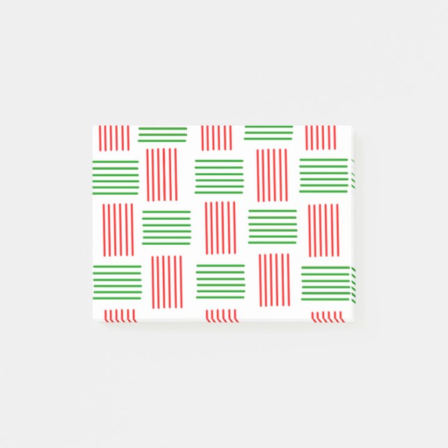 Notas Post-it® Navidades Weave (Anverso)