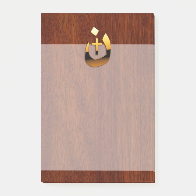 Notas Post-it® Nazareno cristiano y solidaridad cruzada (Anverso)