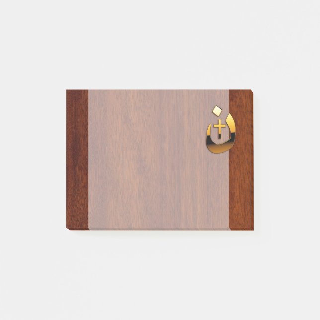 Notas Post-it® Nazareno cristiano y solidaridad cruzada (Anverso)