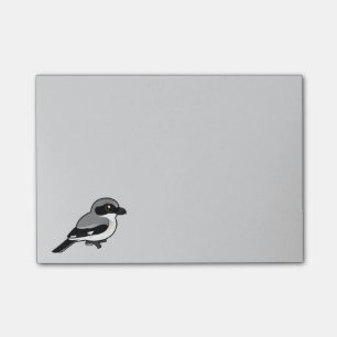 Notas Post-it® Necio Shrike de Birdorable