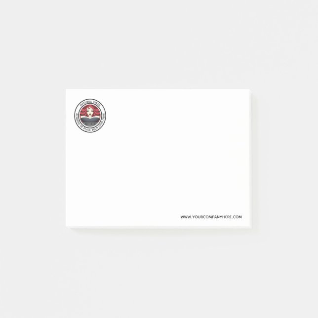 Notas Post-it® Negocio personalizado (Anverso)