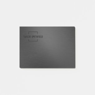 Notas Post-it® Negro mate Metalizado