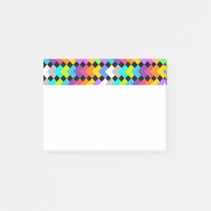 Notas Post-it® Neon Diamonds