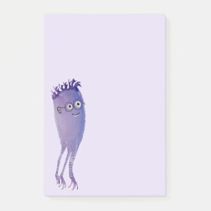 Notas Post-it® Nerdy Character Funny Cute Geek
