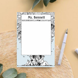 Notas Post-it® Niños leyendo bajo un árbol