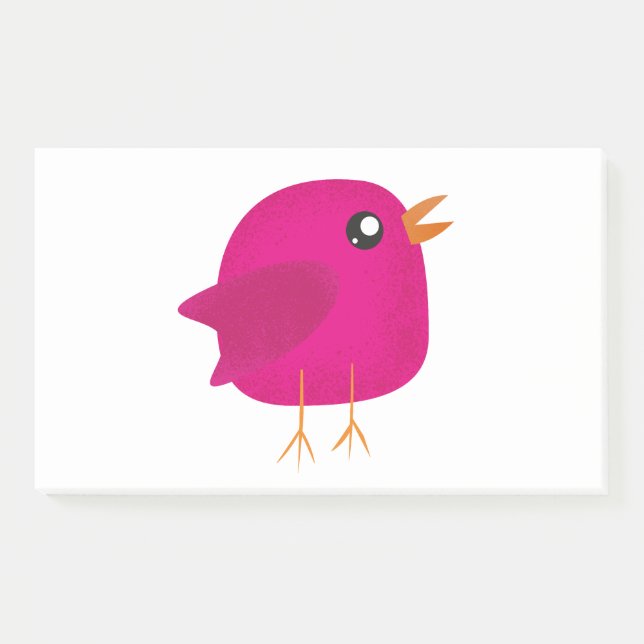 Notas Post-it® Niños pajarito lindo   (Anverso)