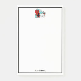 Notas Post-it® No abrir hasta que Navidad presente navidad