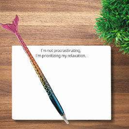 Notas Post-it® No estoy retrasando, Funny, Witty, Personalizado