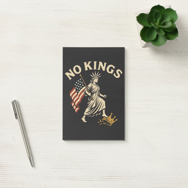 Notas Post-it® No Hay Reyes En América (Oficina)