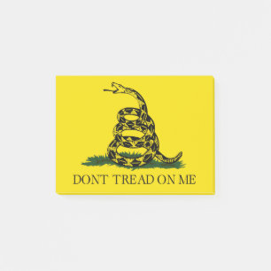 Notas Post-it® No me enseñes la bandera de Gadsden