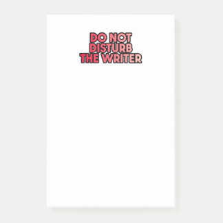 Notas Post-it® No molestar al escritor