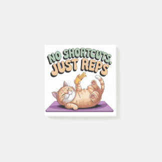 Notas Post-it® No Shortcuts. Just Reps