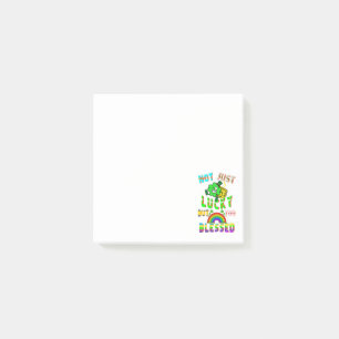 Notas Post-it® No Sólo Suerte, Sino También Bendecida.