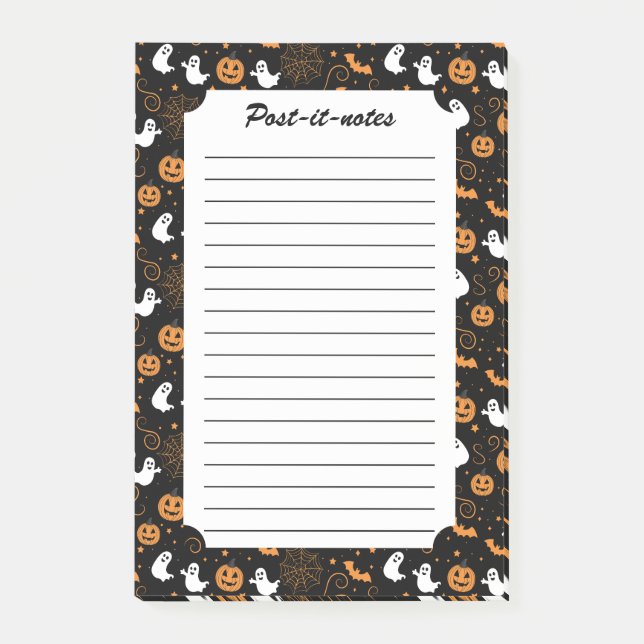 Notas Post-it® Noche espeluznante de Boo-tiful (Anverso)