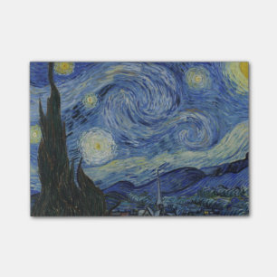 Notas Post-it® Noche estrellada de Vincent Van Gogh