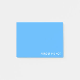 Notas Post-it® Nombre de color no azul