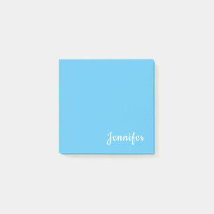 Notas Post-it® Nombre de la Moda Minimalista moderna de moda en e