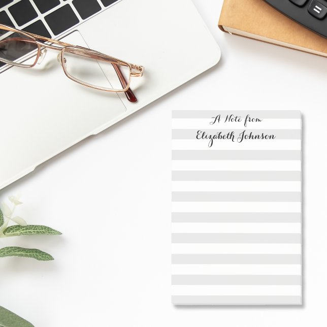 Notas Post-it® Nombre de los profesores elegantes y modernos de g (Elegant Modern Kindergarten School Teachers Name Post-it Notes)