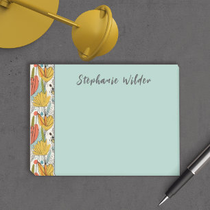 Notas Post-it® Nombre del patrón botánico delicioso