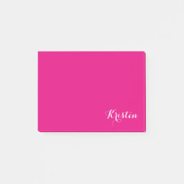 Notas Post-it® Nombre elegante