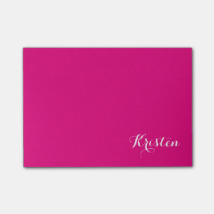 Notas Post-it® Nombre elegante