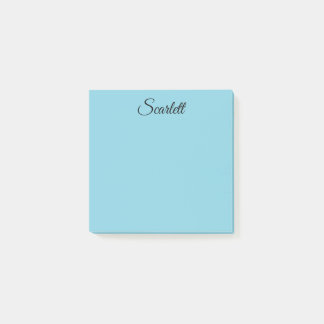 Notas Post-it® Nombre personalizado