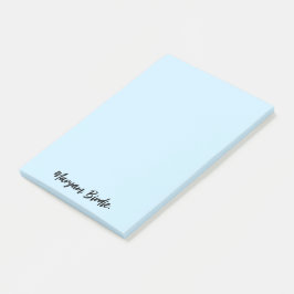 Notas Post-it® Nombre Personalizado con Adhesivo