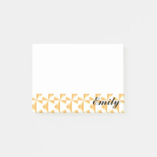 Notas Post-it® Nombre personalizado de las pinzas de calabaza