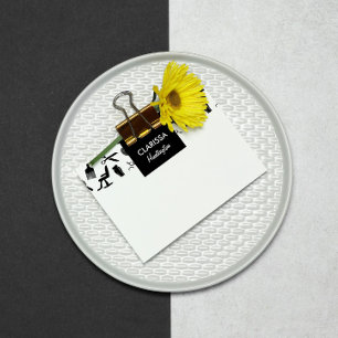 Notas Post-it® Nombre personalizado del patrón de estilo del pelo